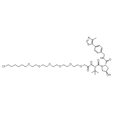 1835705-59-3	(S,R,S)-AHPC-PEG6-C4-Cl PROTAC(蛋白降解靶向嵌合体)