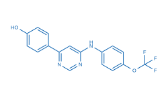 2489876-34-6	4-(6-((4-(三氟甲氧基)苯基)氨基)嘧啶-4-基)苯酚  PROTAC(蛋白降解靶向嵌合体)
