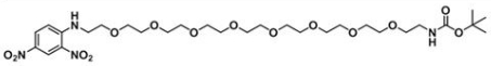 Boc-NH-PEG8-DNP  分子式 C29H50N4O14