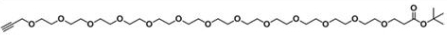 Alkyne-PEG13-COOtBu  丙炔基-十三聚乙二醇-丙酸叔丁酯