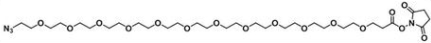  1374658-85-1 Azide-PEG12-NHS ester  叠氮十二聚乙二醇活性酯