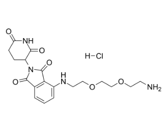 2245697-87-2， Thalidomide-NH-PEG2-C2-NH2 hydrochloride，PROTAC(蛋白降解靶向嵌合体)