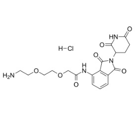2380273-73-2，Thalidomide-amido-PEG2-NH2 hydrochloride，PROTAC(蛋白降解靶向嵌合体)