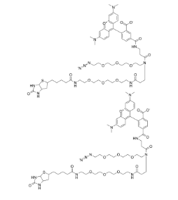 1797415-74-7，TAMRA-Azide-PEG-biotin，PROTAC(蛋白降解靶向嵌合体)