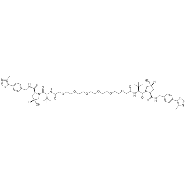 2244684-49-7	Homo-PROTAC pVHL30 degrader 1   PROTAC(蛋白降解靶向嵌合体)