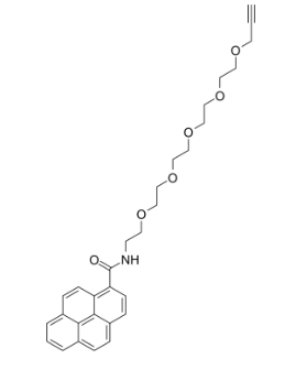 1817735-33-3，Pyrene-PEG5-propargyl，PROTAC(蛋白降解靶向嵌合体)	