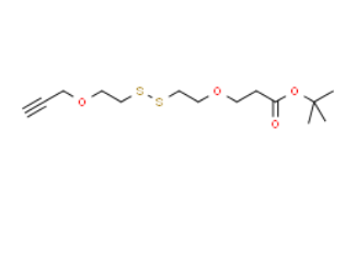 1807518-78-0，Propargyl-PEG1-SS-PEG1-C2-Boc，PROTAC(蛋白降解靶向嵌合体)	