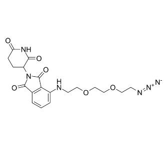 2271036-45-2，Pomalidomide 4'-PEG2-azide，PROTAC(蛋白降解靶向嵌合体)	