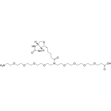 2100306-84-9	N-(Amino-PEG4)-N-Biotin-PEG4-acid PROTAC(蛋白降解靶向嵌合体)