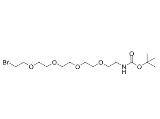 1392499-32-9，N-Boc-PEG4-bromide，PROTAC(蛋白降解靶向嵌合体)