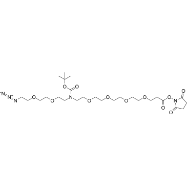 2093153-95-6	N-(Azido-PEG2)-N-Boc-PEG4-NHS ester PROTAC(蛋白降解靶向嵌合体)