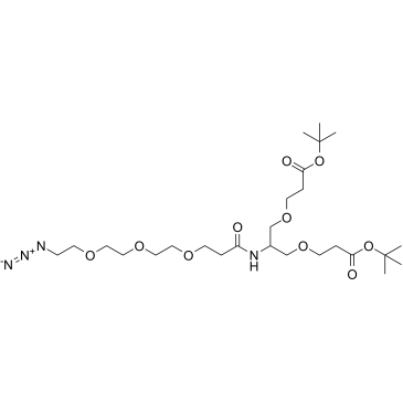 2086689-00-9	N-(Azido-PEG3)-N-bis(PEG1-t-butyl ester) PROTAC(蛋白降解靶向嵌合体)