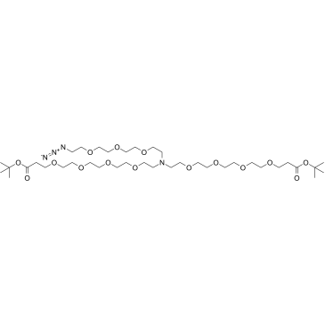 2353409-58-0	N-(Azido-PEG3)-N-bis(PEG4-Boc) PROTAC(蛋白降解靶向嵌合体)