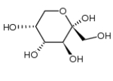 α-D-fructopyranose  