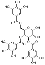 CAS ：99523-99-6   3,4,6-Tri-O-galloyl-D-glucose