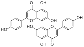 CAS ：3952-18-9  Cupressuflavone  柏木双黄酮