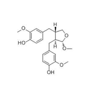 CAS ：1206464-65-4  4,4'-Dihydroxy-3,3',9-trimethoxy-9,9'-epoxylignan  