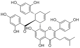 CAS ：75629-19-5   Kuwanon G  分子式：C40H36O11