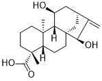 CAS：57719-76-3  ent-11α,15α-Dihydroxykaur-16-en-19-oic acid