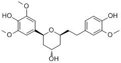 CAS ：719270-40-3   1,5-Epoxy-3-hydroxy-1-(4-hydroxy-3,5-dimethoxyphenyl)-7-(4-hydroxy-3-methoxyphenyl)heptane