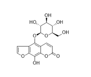 CAS ：425680-98-4  8-Hydroxybergaptol 5-O-glucoside  