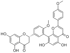 CAS ：828923-27-9   2,3-Dihydroisoginkgetin  2,3-二氢异银杏双黄酮
