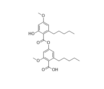 CAS ：38968-07-9   2'-O-Methylperlatolic acid  天然产物