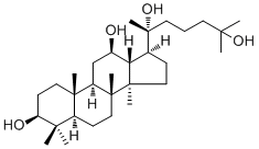 CAS ：83349-37-5   20(R)-25-Hydroxyprotopanaxadiol  20(R)-25-羟基原人参二醇