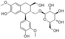CAS ：63358-12-3  (+)-Isolariciresinol 9'-O-glucoside (+)-异落叶松脂素-9'-O-葡萄糖苷