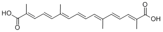 CAS ：27876-94-4  Crocetin  西红花酸