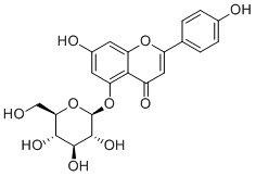 CAS ：28757-27-9  Apigenin 5-O-glucoside  芹菜素-5-O-葡萄糖苷