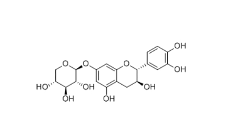 CAS ：42830-48-8   Catechin 7-O-xyloside     儿茶素-7-O-木糖苷