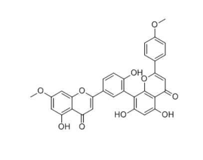 CAS ：23624-21-7   Putraflavone    罗汉松双黄酮B