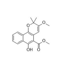 CAS ：154706-44-2  3-Methoxymollugin  天然产物库