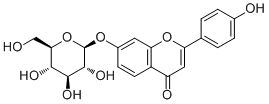 CAS ：20633-86-7  7,4'-Dihydroxyflavone 7-O-glucoside