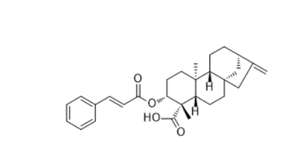 CAS ：79406-10-3   ent-3β-Cinnamoyloxykaur-16-en-19-oic acid  