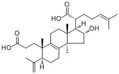 CAS ：415724-84-4  Poricoic acid G  茯苓酸G