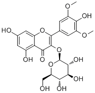 CAS ：40039-49-4  Syringetin 3-O-glucoside  