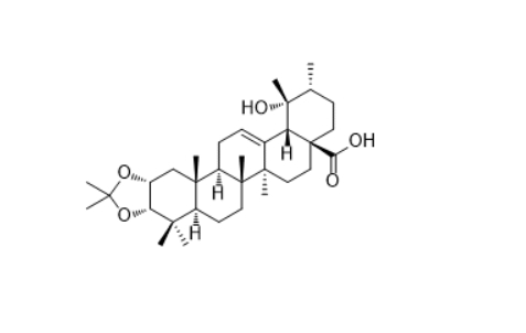 CAS ：220880-90-0     2,3-O-Isopropylidenyl euscaphic acid  蔷薇酸丙酮化物