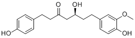 CAS ：619297-56-2  (S)-5-Hydroxy-7-(4-hydroxy-3-methoxyphenyl)-1-(4-hydroxyphenyl)heptan-3-one