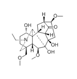 CAS ：1361-18-8    14-Dehydrodelcosine   14-脱氢翠雀胺