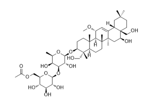 CAS ：104109-34-4     6″-O-Acetylsaikosaponin b3    6″-O-乙酰基柴胡皂苷b3