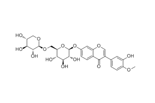 CAS ：224957-12-4  Calycosin 7-O-xylosylglucoside  