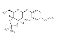 4-甲氧苯基-3,4-O-异亚丙基-β-D-吡喃半乳糖苷	 