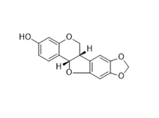  CAS ：23513-53-3  (+)-高丽槐素  (+)-Maackiain 