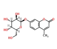 	4-甲基伞形酮-Α-D-吡喃半乳糖苷	 