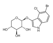 5-溴-4-氯-3-吲哚基β-D-吡喃吡喃糖苷	  