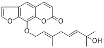 CAS ：144398-34-5   8-(7-Hydroxy-3,7-dimethyl-2,5-octadienyloxy)psoralen  规模供应 