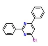 	4-氯-2,6-二苯基嘧啶	  