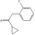 150322-73-9；Cyclopropyl 2-fluorobenzyl ketone ，1-环丙基-2-(2-氟苯基)乙酮